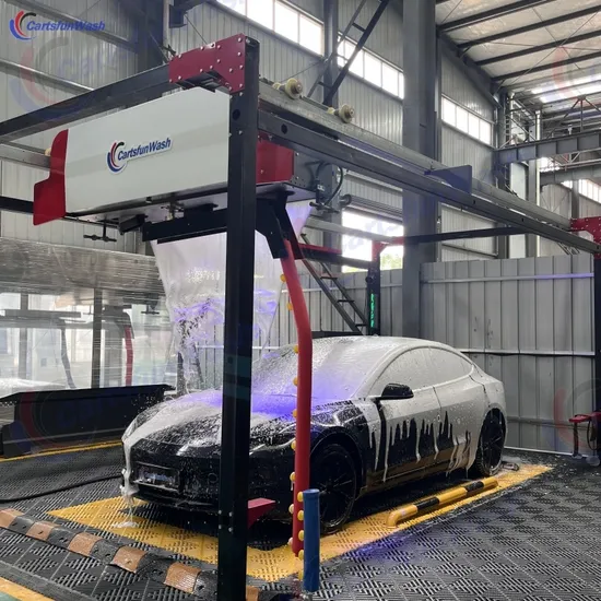 360 Degree High Pressure Touchless Car Wash Machine System Fully Automatic Self Service Car Washing Machine